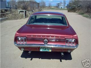 1967 FORD MUSTANG COUPE
